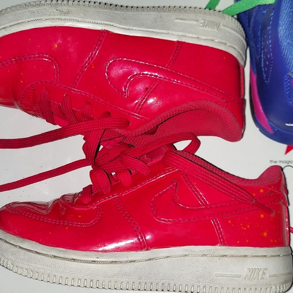 Nike Air Force 1 AO2288-600 Lv8 Toddler Shoes Size 9C - Picture 4 of 4